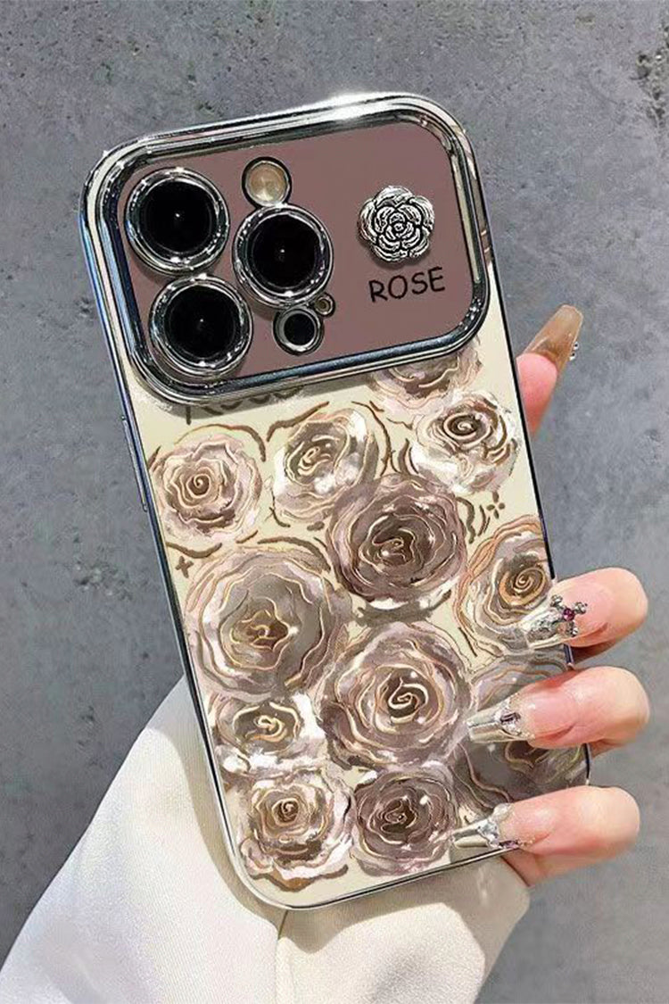 Golden Rose Phone Case | floral phone case
