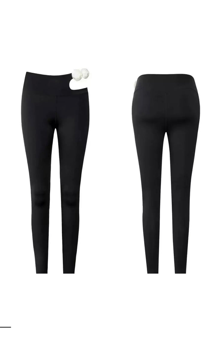 Rose Cutout Yoga Legging