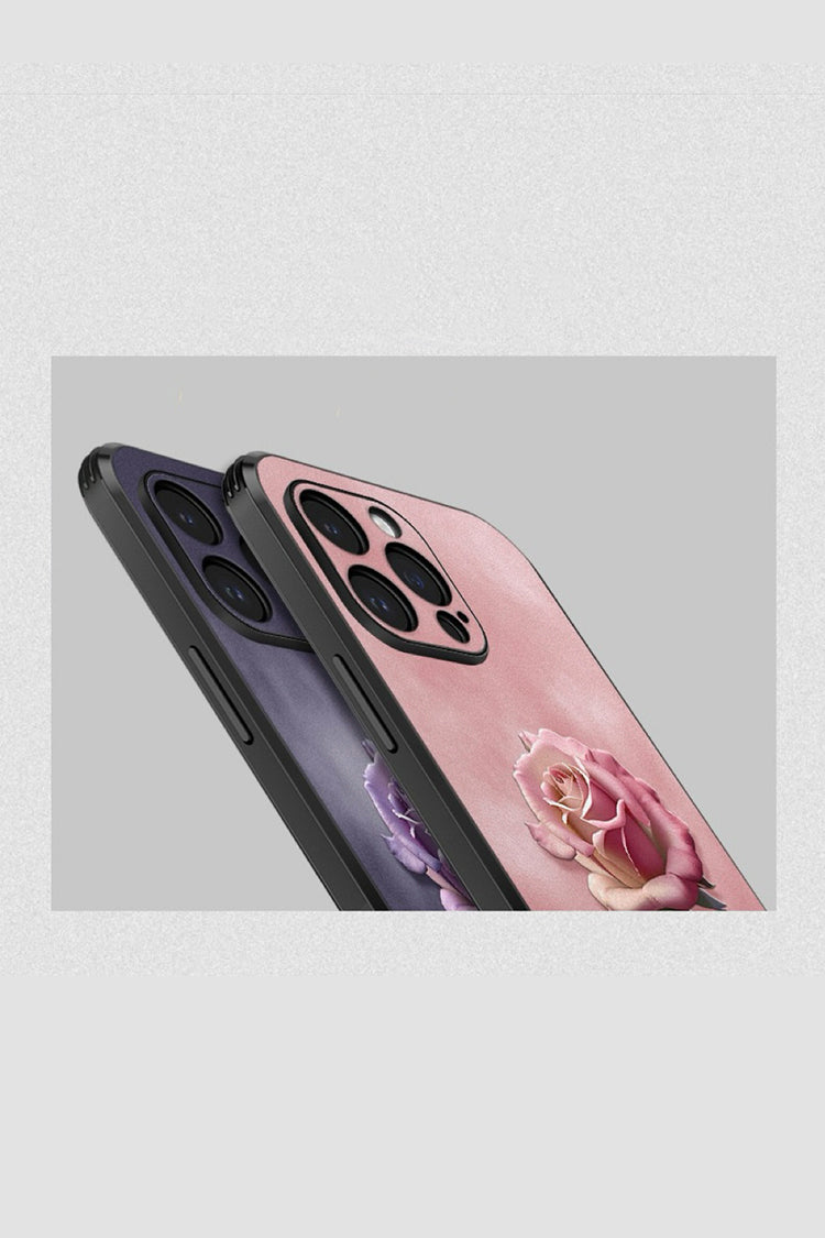 Fine-Grained Rose Phone Case