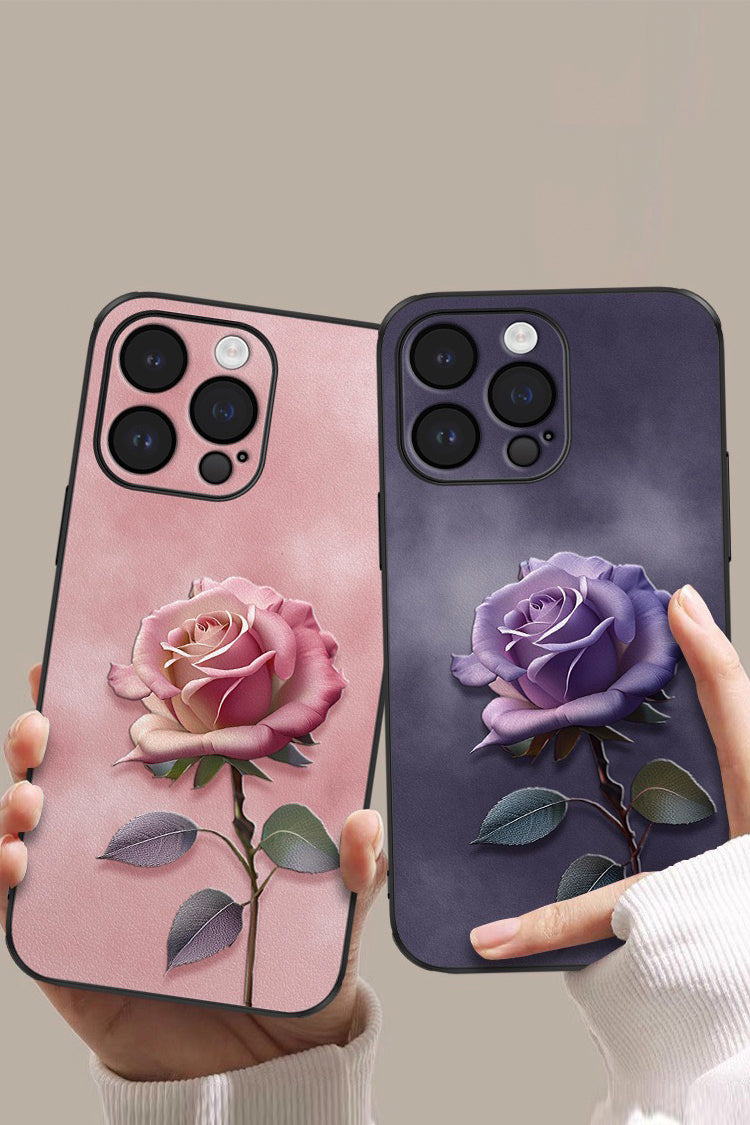 Fine-Grained Rose Phone Case