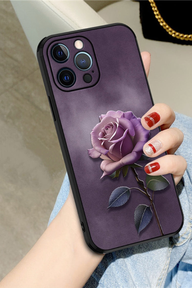 Fine-Grained Rose Phone Case