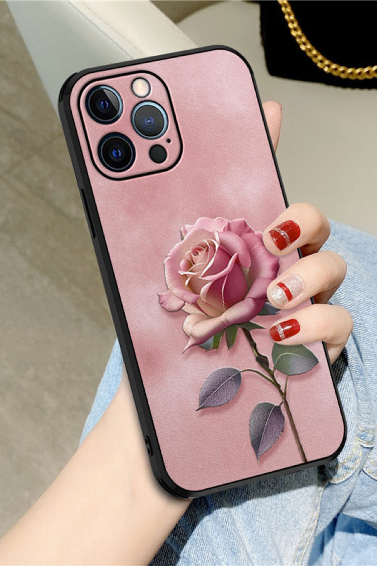 Fine-Grained Rose Phone Case